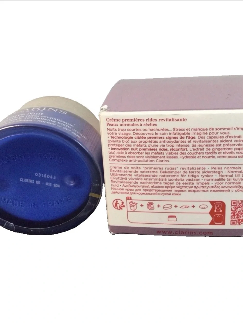 Clarins Multi-Intensive Nuit Super Restorative Night Cream 50ml/1.7oz NEW 2028